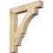 Ekena Millwork Balboa Block Rough Sawn Bracket, Douglas Fir, 4"W x 26"D x 30"H BKT04X26X30BOA05RDF - alternate 1